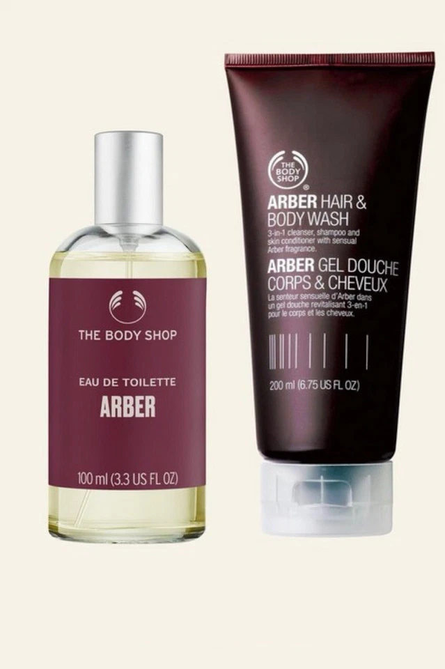 Arber Duo Set ⭐️EDT 100ml ⭐️Jabón Corporal Cabello 200ml The Body Shop Foto 1 de 1
