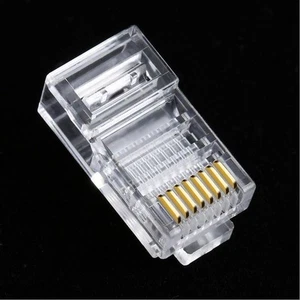 50 CAT6 Network Cable Modular Connectors 8P8C for Seamless Data Transfer - Afbeelding 1 van 12