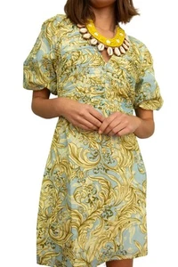 Anna Cate Britt Dress Green Mosaic - Bild 1 von 11