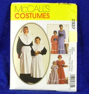 McCall's 2337 SELTENES SCHNITTMUSTER American Pioneer on Prairie Lady KOSTÜM 12-14 - Bild 1 von 2