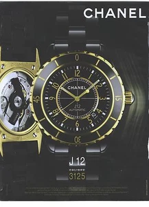 PUBLICITE ADVERTISING 2011   CHANEL la montre calibre 3125 - Bild 1 von 1