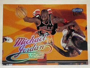 1998-99 Fleer Ultra Michael Jordan Card #85 REFRACTOR CARD EXCELLENT - Picture 1 of 5