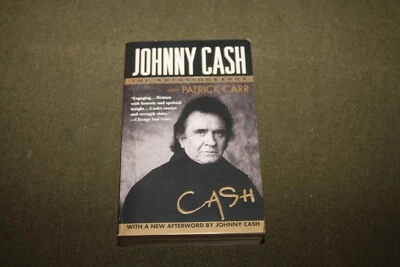 Johnny Cash : The Autobiography by Patrick Carr 1998 PB 2nd Print Harper - Image 1 of 4