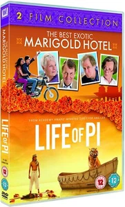 The Best Exotic Marigold Hotel / Life of Pi (UK IMPORT) [DVD][Region B/2] NEW - Picture 1 of 1