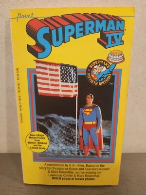 Superman IV by B. B. Hiller - First Edition, First Printing Trade Paperback - Image 1 of 4