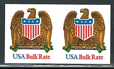 Mint US Errors (Imperf Pair) Stamp,Scott# 2603A, (MNH), - Image 1 of 2