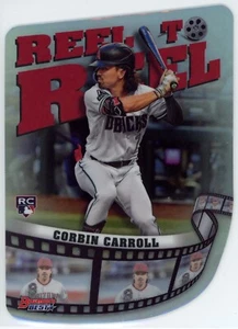 Troquelados de carrete a carrete Bowman's Best #RR-3 Corbin Carroll 2023 - Imagen 1 de 4