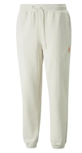 Puma X Pronounce Sweatpants Mens Size XL Cream Casual Athletic Bottoms - Picture 1 of 6
