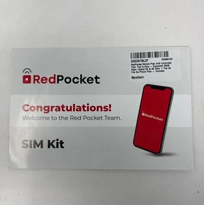 Forfait mobile RedPocket avec appels, textos et données illimités - données 20 Go, 5G et 4G - Photo 1 sur 4