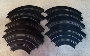 vintage FLEISCHMANN auto rallye slot car race track curved 3110 - 9 pieces - Picture 1 of 3