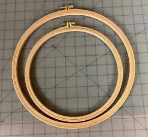 Nurge wooden embroidery hoop 8" & 10" - Picture 1 of 1