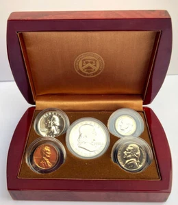 1953 PROOF SET IN OFFICIAL U.S. MINT DISPLAY SILVER UNCIRCULATED BIRTHYEAR COINS - Picture 1 of 8