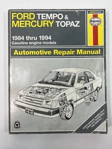 Haynes Automotive Repair Manual - 36078 1984-1994 Ford Tempo & Mercury Topaz - Bild 1 von 2