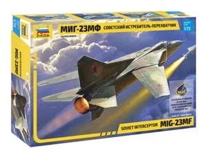 Zvezda 7225 Soviet Interceptor MiG-23MF "FLOGGER" modellino in plastica scala 1:72 NUOVO - Foto 1 di 3