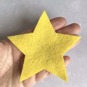 Large Felt Stars, Die Cut Felt Stars - Picture 1 of 9