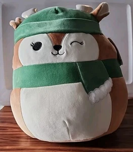 Squishmallow Dawn The Fawn 2024 12 cm groß Dawn Squishmallow Weihnachten - Bild 1 von 11