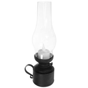 Retro-Petroleumlampe Flammenlose LED-Petroleumlampe Vintage-LED-Lampe - Bild 1 von 12
