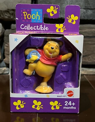 Disney's Winnie the Pooh Collectible Figure 66611-97 Mattel Cake Topper - Изображение 1 из 4