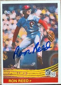 Ron Reed Autographed 1984 Donruss #529 - Picture 1 of 1