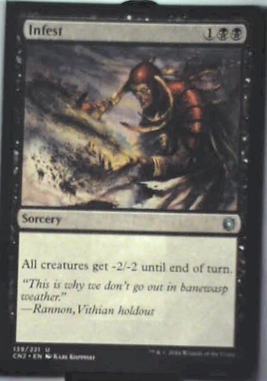 Infest - Conspiracy: Take the Crown: #139, Magic: The Gathering Nm R35 - Image 1 of 1