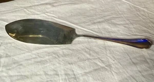 Vintage Atkin Bros Silver Plated Cake Server 30cm Sheffield Scallop Handle - Picture 1 of 7
