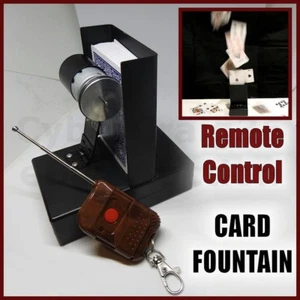 CONTROL REMOTO FUENTE DE CARTAS DE JUEGO ELÉCTRICA ESPADA VOLADORA PUÑALADA ETC TRUCO MÁGICO - Imagen 1 de 6