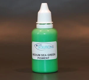 Pigmento Colorante Concentrato Qualità Plastica Morbida 30ml VERDE MARE MEDIO (opaco) - Foto 1 di 2