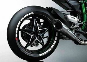 Tire Lettering FOR DARKSIDE PERMANENT Stickers MOTORCYCLE 14"-22" SET 0.7" - Picture 1 of 3