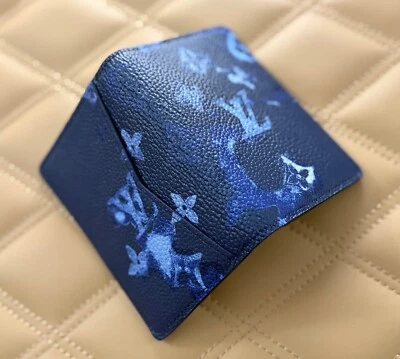 Louis Vuitton Watermark Ink Pocket Organizer Mens Wallet M80463 Virgil Abloh - Image 1 of 4