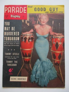 PARADE MAGAZINE 16th Jan 1960 Geene Courtney Cover BRIGITTE BARDOT CENTRE Men's - Picture 1 of 16