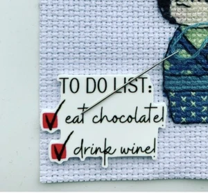 To Do List Needle Minder für Kreuzstich und Stickerei - Bild 1 von 1