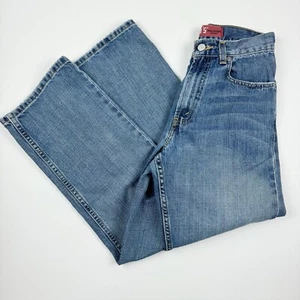 Levi's 569 Jeans Loose Straight Fit Boy's Size 25 x 27 Blue Denim - Picture 1 of 19