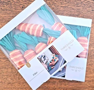 2 NEW Boxes Of 6 Easter Raffia Carrots Basket Filler Spring Decor  - Picture 1 of 4