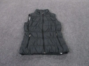 Columbia Vest Jacket Adult S Gray Puffer Omni Heat Lined Outdoors Quilted Womens - Picture 1 of 9