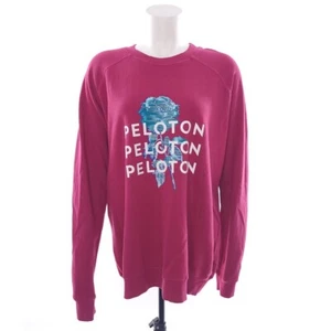 Peloton Everyday Oversized Crewneck Long Sleeve Sweatshirt Womens Medium - Picture 1 of 9