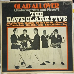 The Dave Clark Five Glad all Over Epic Records Album Vinal LP - Picture 1 of 6