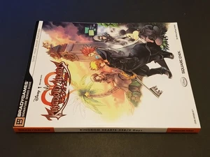 Kingdom Hearts 358/2 Days - Brady Official Video Game Strategy Guide + Poster - Picture 1 of 7
