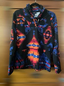 Chaps Top Multicolor Aztec Tribal Pullover Women’s XX 2XL - Picture 1 of 10