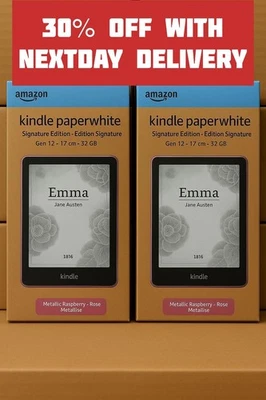Amazon Kindle Paperwhite Signature Edition 12th Gen 32GB Pink WiFi NEW SEALED - Image 1 of 4