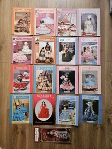 Faser Basteln Häkeln Strickanleitung Konvolut Puppenkleid Outfits Hollywood Starlet - Bild 1 von 6