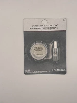 Brillo y adhesivo corporal blanco Almar | Maquillaje de fiesta de Halloween Foto 1 de 2
