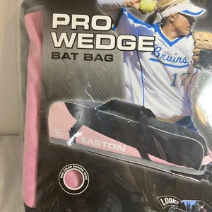 Easton Pro Wedge Bat Bag Pink & Black 35.25”x 7.5” x 10.5” NIP - Picture 1 of 4