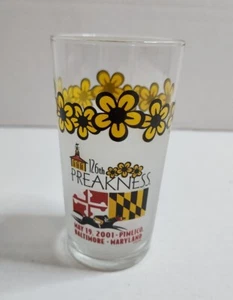 126TH PREAKNESS STAKES MAY 19, 2001 MINT JULEP GLASS 10OZ. - Picture 1 of 6