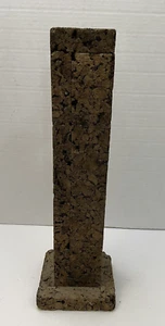 Vintage Cork Board Post Stand Desk Nightstand Floor Notes Pictures Messages EUC - Picture 1 of 7
