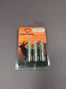 Stealth Strike Nocks Lighted Nocks 3-Pack 3 Colors - Picture 1 of 15