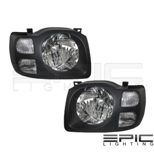 Fits Nissan Xterra XE 2002-04 Headlights Headlamps Pair Left Right Set - Picture 1 of 2