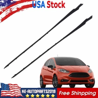 NEW For 11-19 Ford Fiesta RH+LH Windshield A-Pillar Trim Moulding PAIR Both Side - Image 1 of 4
