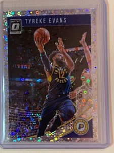 2018-19 PANINI OPTIC BASKETBALL PRIZM FAST BREAK SILVER TYREKE EVANS 