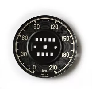 Blech Zifferblatt für Mercedes 190SL Tachometer Tacho Dial speedometer - Bild 1 von 2