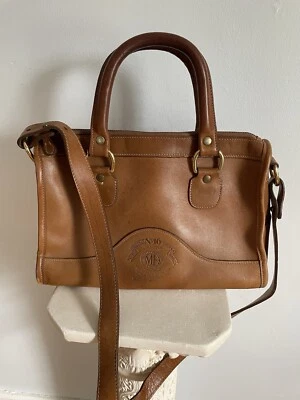 RARE Marley Hodgson Original Ghurka Bag No. 16 The Keeper Leather Bag 70s 80s - Image 1 of 4